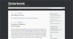 Desktop Screenshot of christianoestreich.com